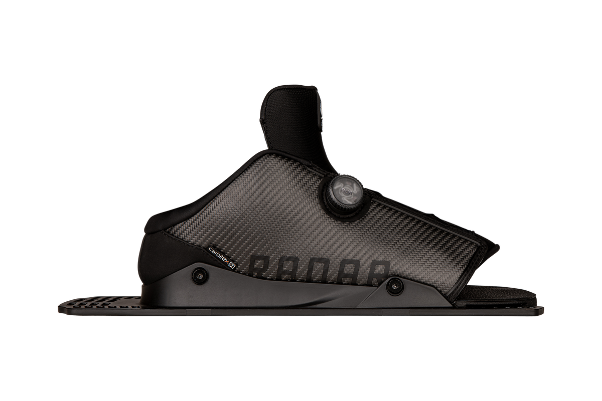 2027 Radar Carbitex Vector BOA HRT Rear Waterski Boot - Carbon