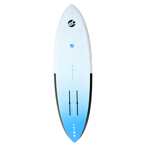 Cabrinha Swift 2026 mid-length foil board in Pro Carbon construction designed for early lift, efficient glide, and responsive control in light wind wing foiling