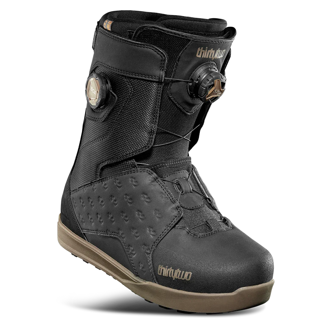2026 ThirtyTwo Lashed Double BOA Snowboard Boots – Black/Gum
