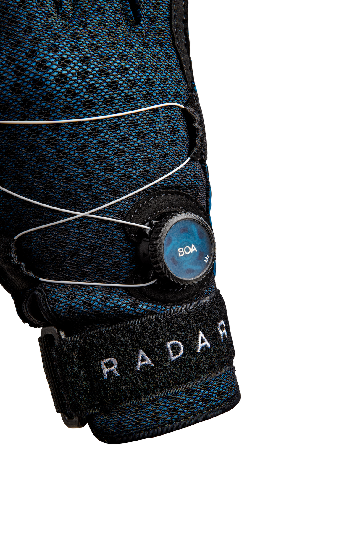 2027 Radar Vapor-A BOA Inside-Out Waterski Glove - Black / True Blue