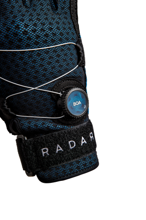 2027 Radar Vapor-A BOA Inside-Out Waterski Glove - Black / True Blue