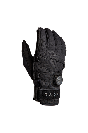 2027 Radar Vapor-K BOA Inside-Out Waterski Glove - Black / Shadow