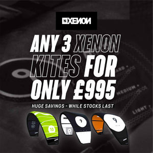 3 Xenon Kites for £995