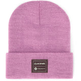 Pink beanie with Dakine logo on a white background