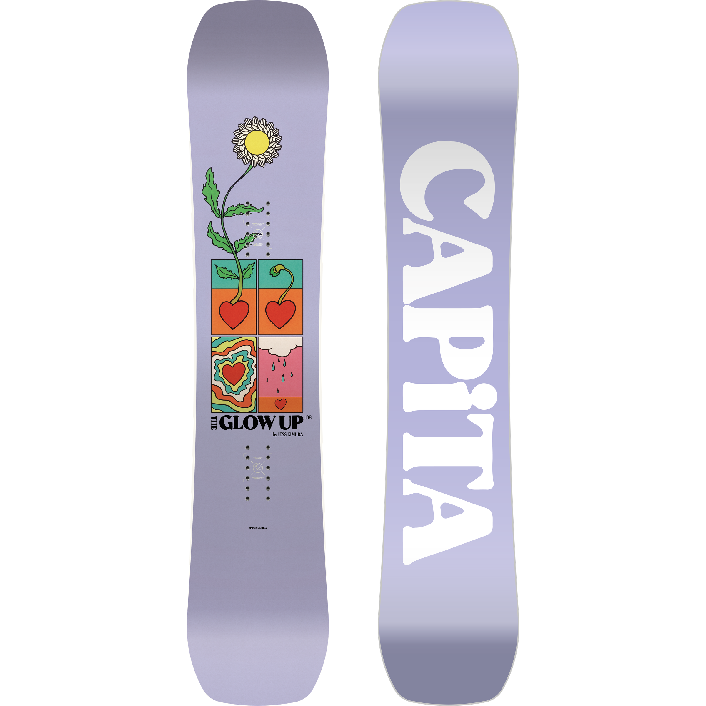 2027 CAPITA THE GLOW UP by JESS KIMURA YOUTH SNOWBOARD