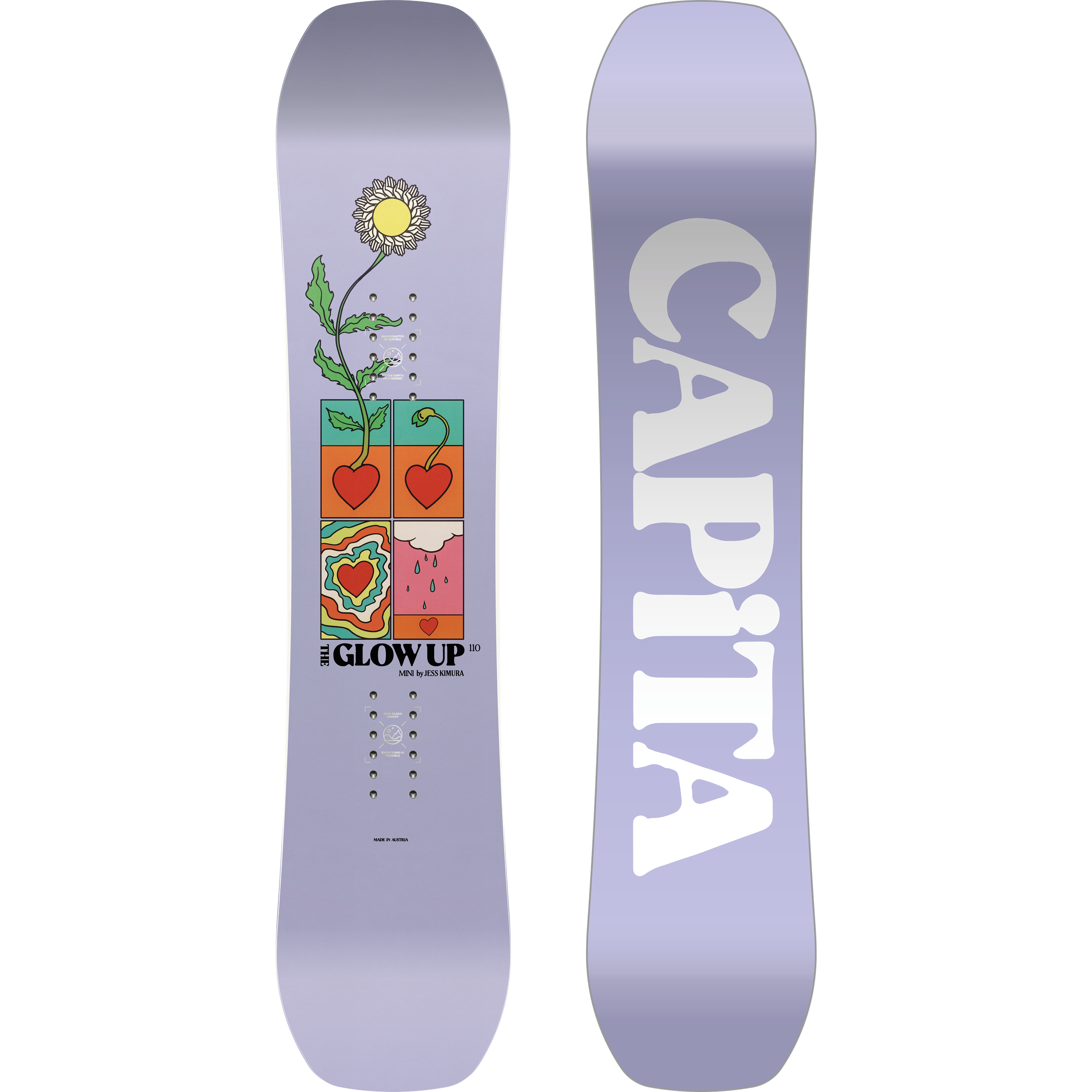 2027 CAPITA THE GLOW UP MINI by JESS KIMURA YOUTH SNOWBOARD