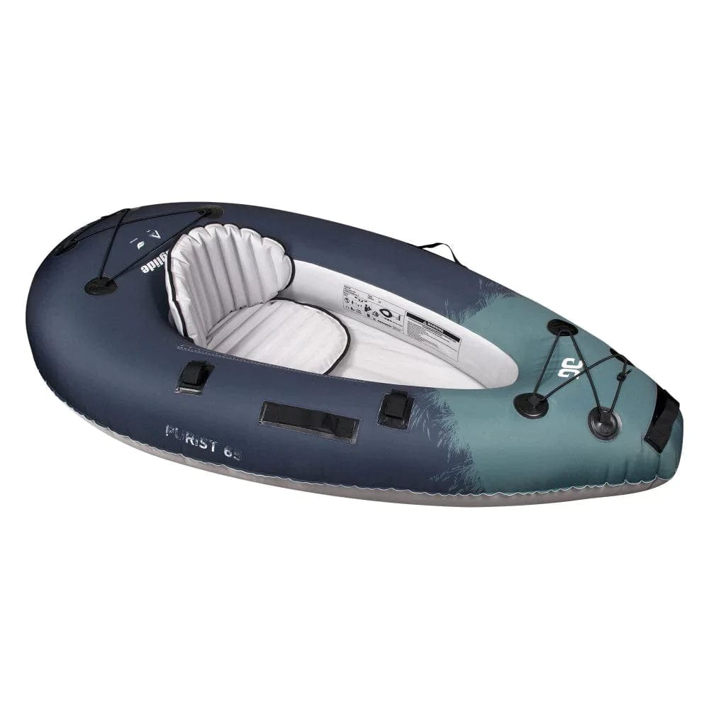 Aquaglide Backwoods Purist 65 One Person Inflatable Kayak S2AS