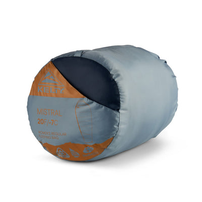 Kelty Women’s Mistral 20°F Sleeping Bag – Warm, Synthetic 3-Season Bag
