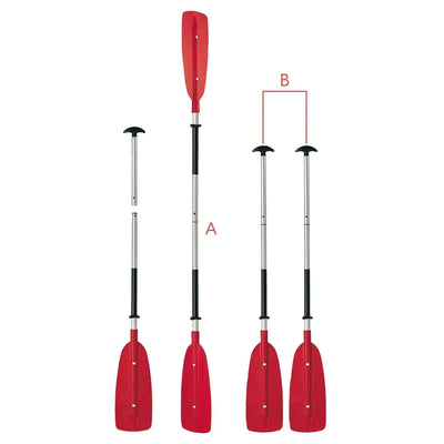 Bravo DPR 107 Kit 215/150cm 2 in 1 Kayak/Canoe Paddle S2AS
