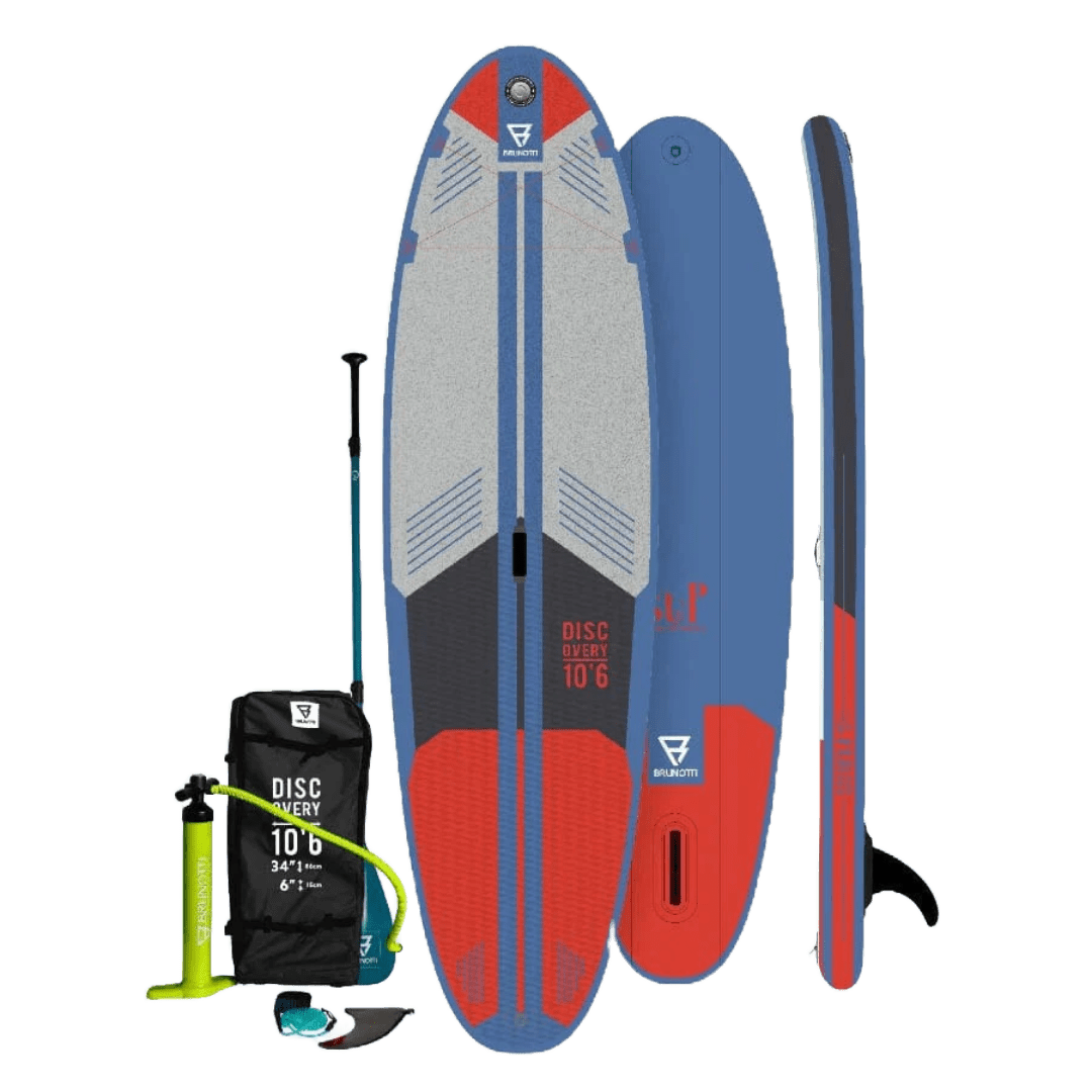 Brunotti Discovery 10'6" Inflatable Stand Up Paddleboard (Blue) BRUNOTTI