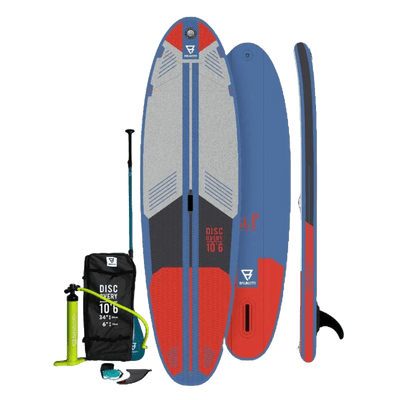 Brunotti Discovery 10'6" Inflatable Stand Up Paddleboard (Blue) BRUNOTTI