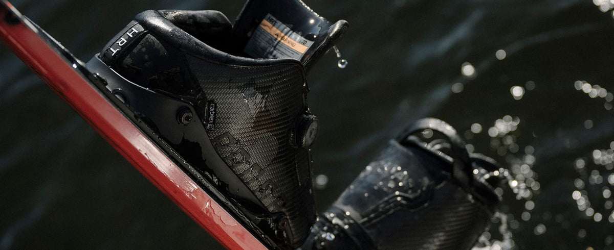 2027 Radar Carbitex Vector BOA HRT Rear Waterski Boot - Carbon
