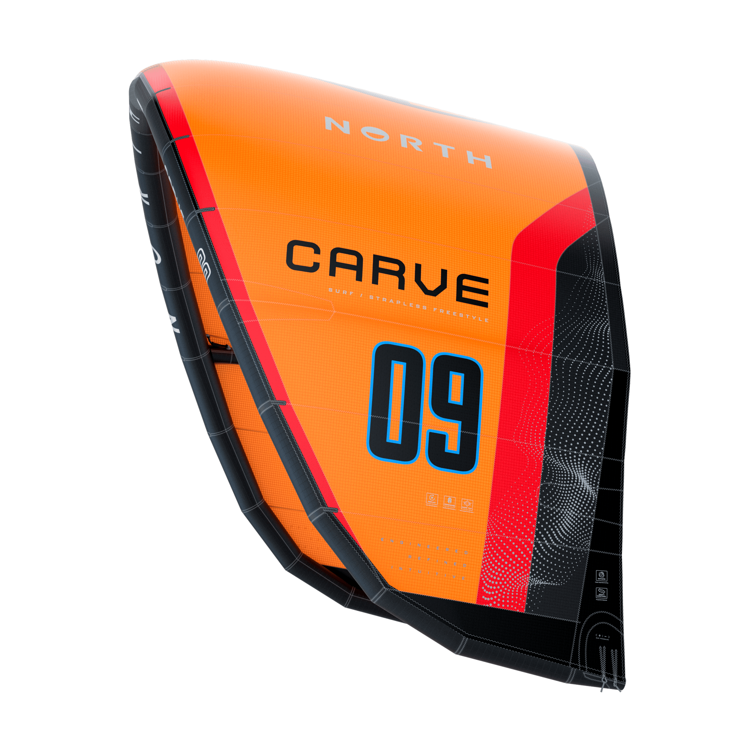 Carve Kite - Orange - 2026 North