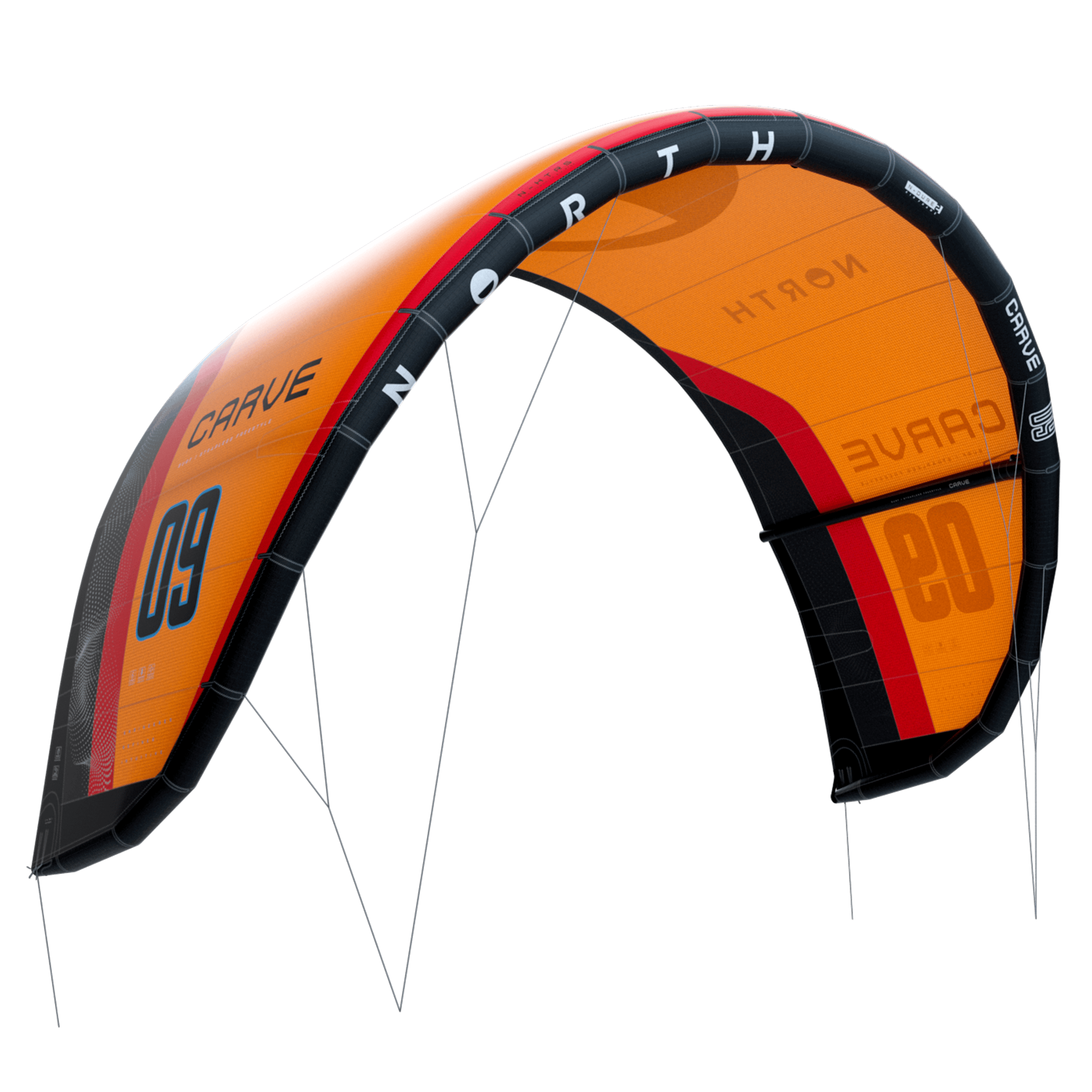 Carve Kite - Orange - 2026 North