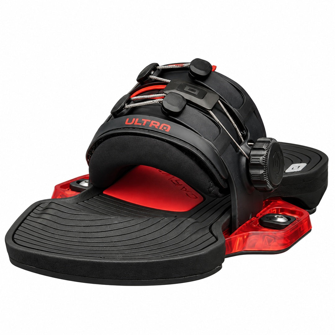Carved Ultra 3 kitesurf pads and straps – Reel Fit System dial and strap – S2AS