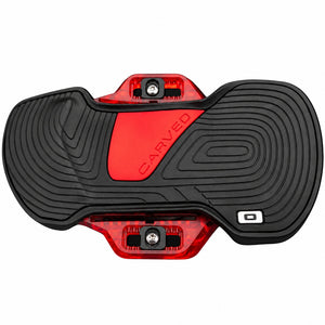 Carved Ultra 3 kitesurf pads and straps – ergonomic footbed and toe ridge – S2AS