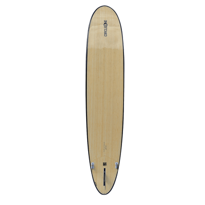 CIRCLE ONE 9'6" BAMBOO ROUND PIN TAIL LONGBOARD SURFBOARD CIRCLE ONE