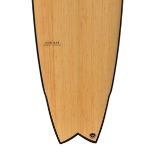 CIRCLE ONE BAMBOO WING SWALLOW TAIL SURFBOARD S2AS