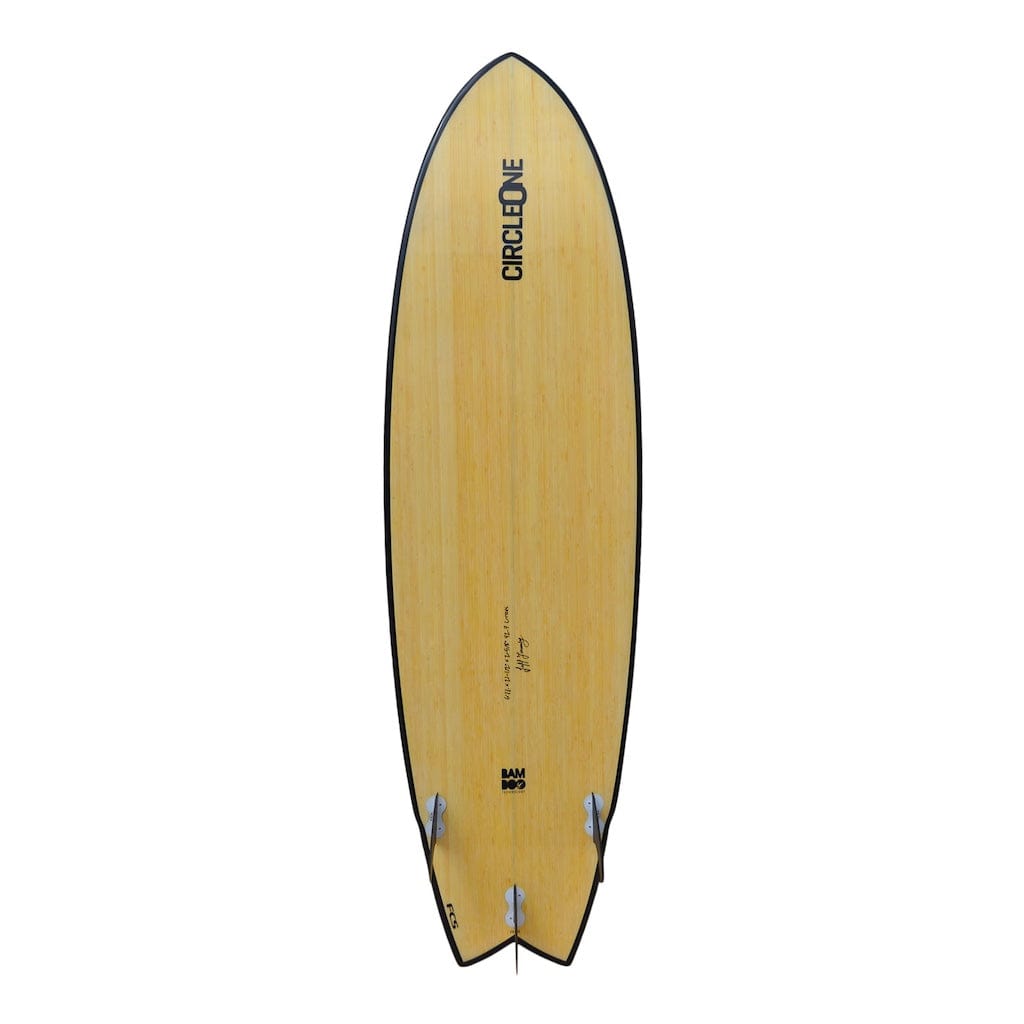 CIRCLE ONE BAMBOO WING SWALLOW TAIL SURFBOARD S2AS