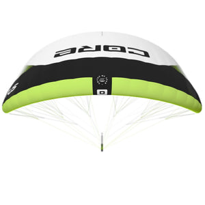 CORE Lotus Parawing full overhead view with complete canopy and bridle