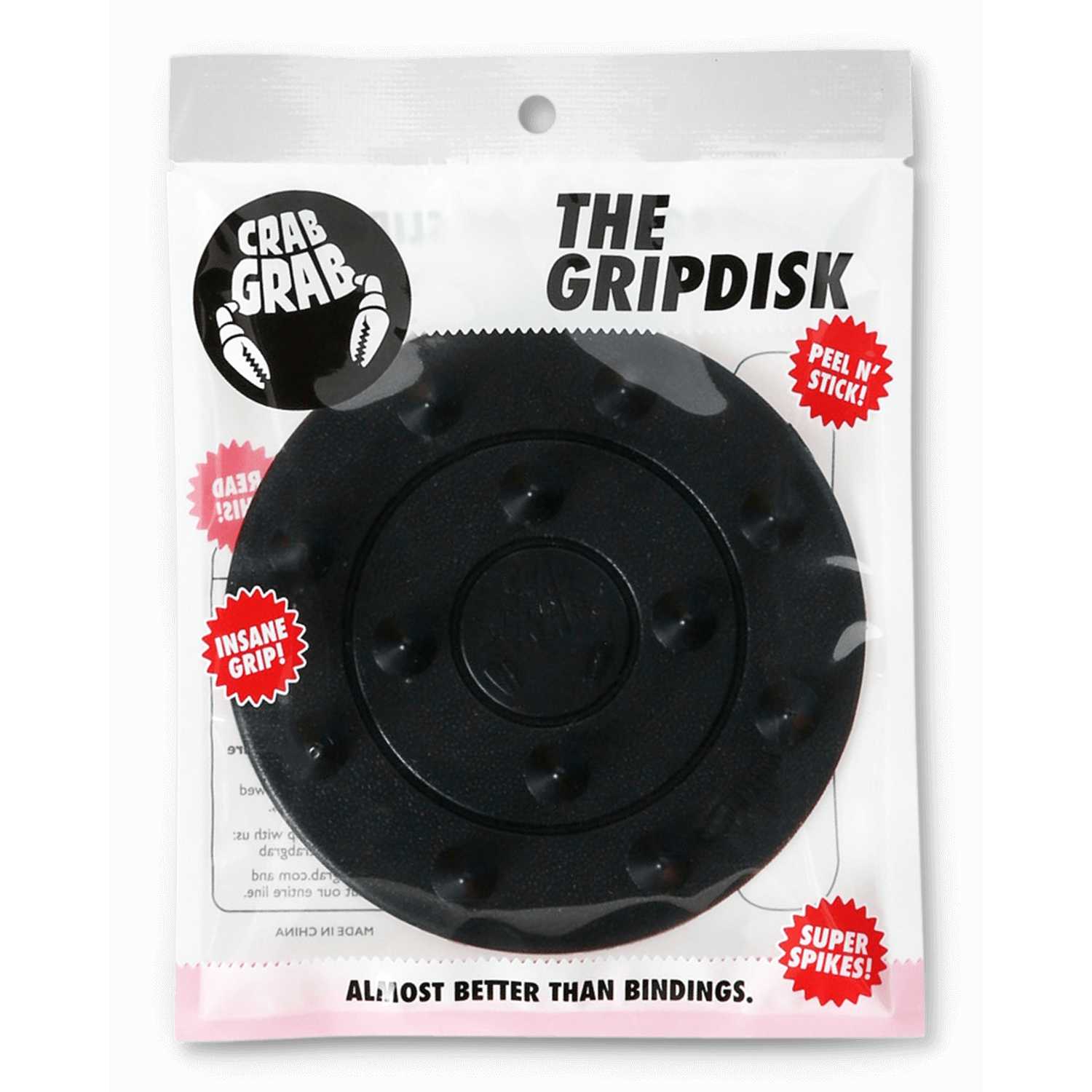Crab Grab Grip Disk Traction Pad (Black) S2AS