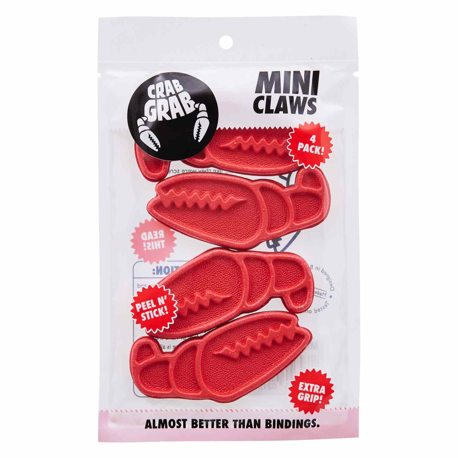 Crab Grab Mini Claws Traction Pad (Red) S2AS