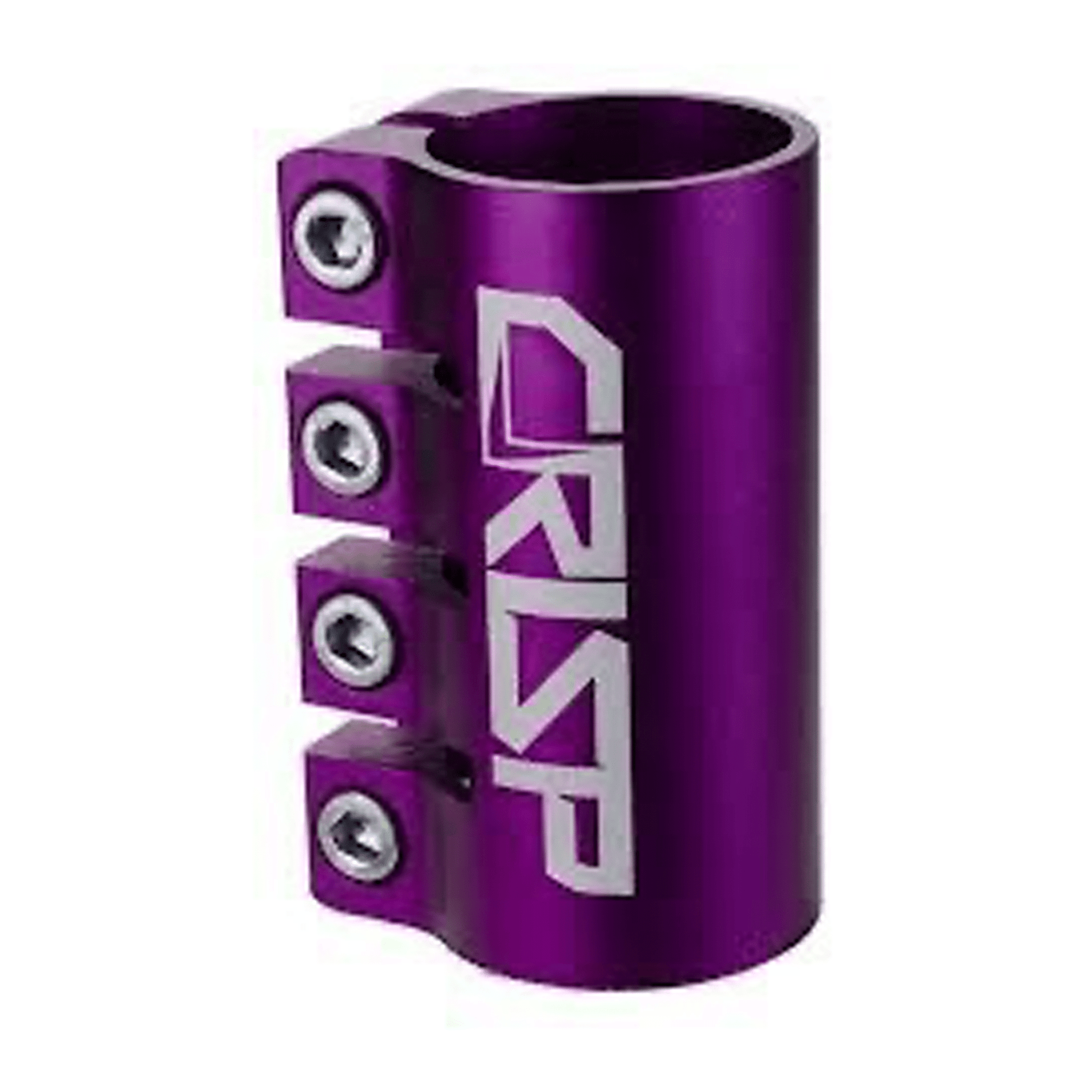 Crisp Oversized Quad Clamp - Anodized Purple S2AS
