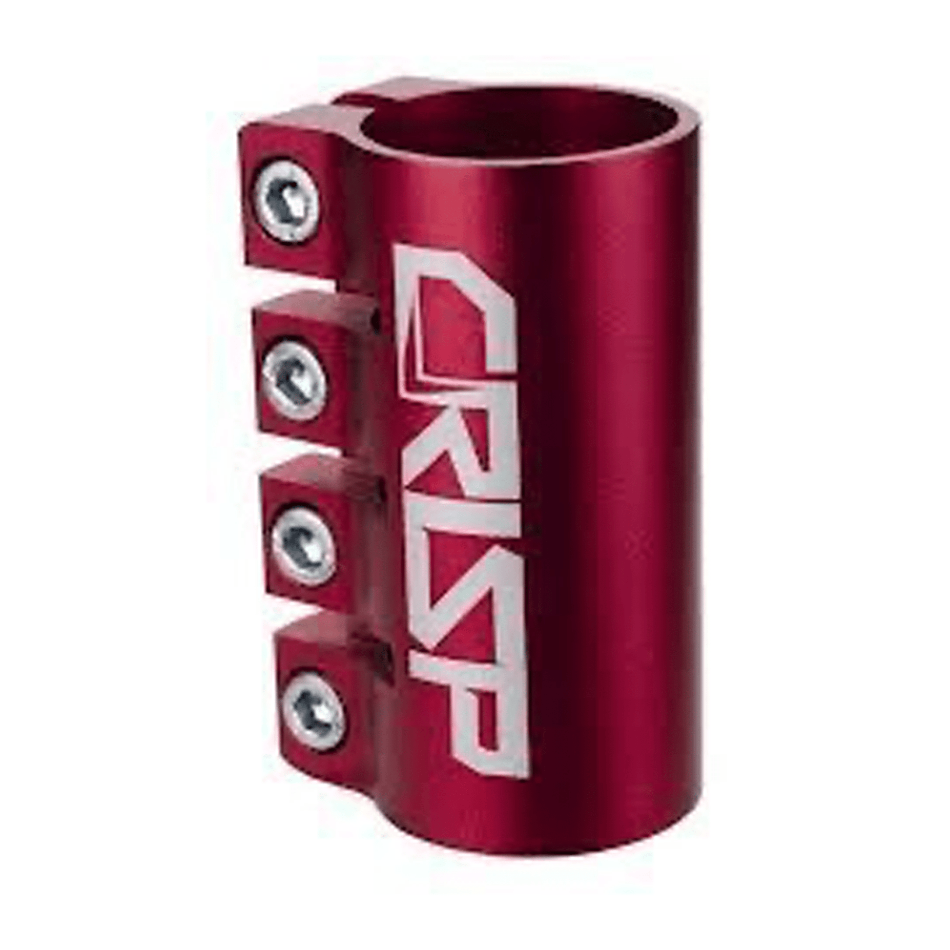 Crisp Oversized Quad Clamp - Anodized Red S2AS