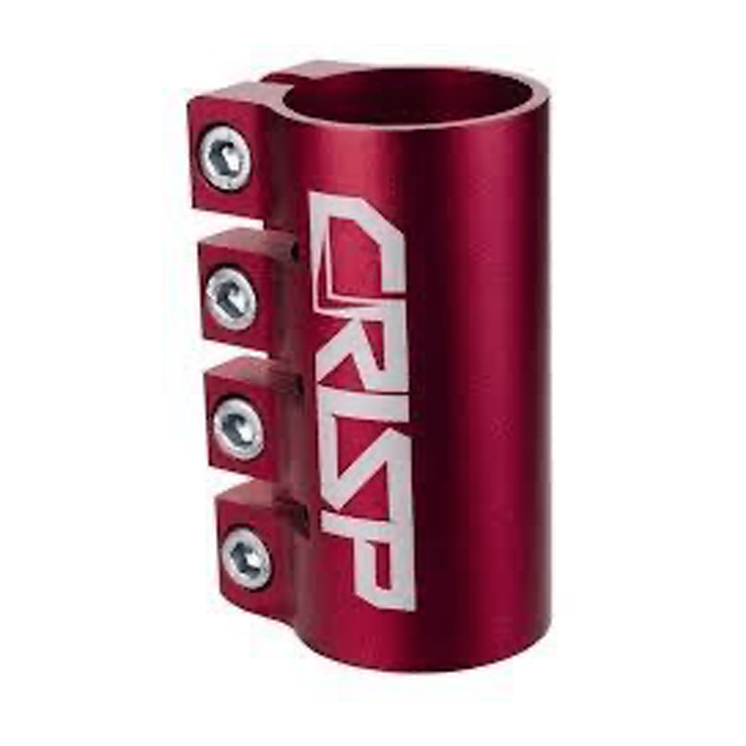 Crisp Oversized Quad Clamp - Anodized Red S2AS
