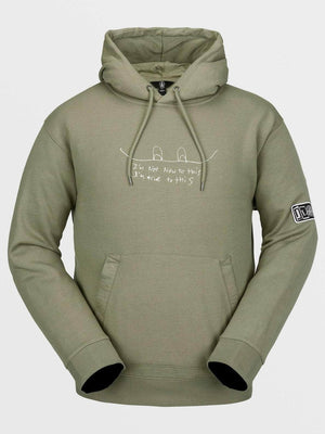 D.I. Fleece Men's Pullover (Light Military) S2AS