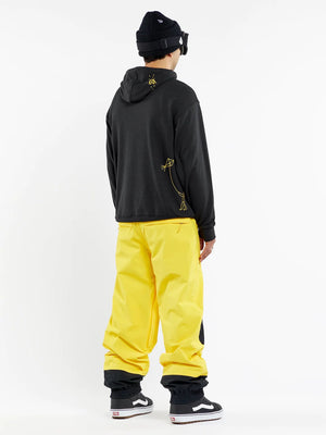 D.I. Fleece Men's Snow Pullover (Black) S2AS
