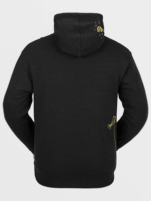 D.I. Fleece Men's Snow Pullover (Black) S2AS