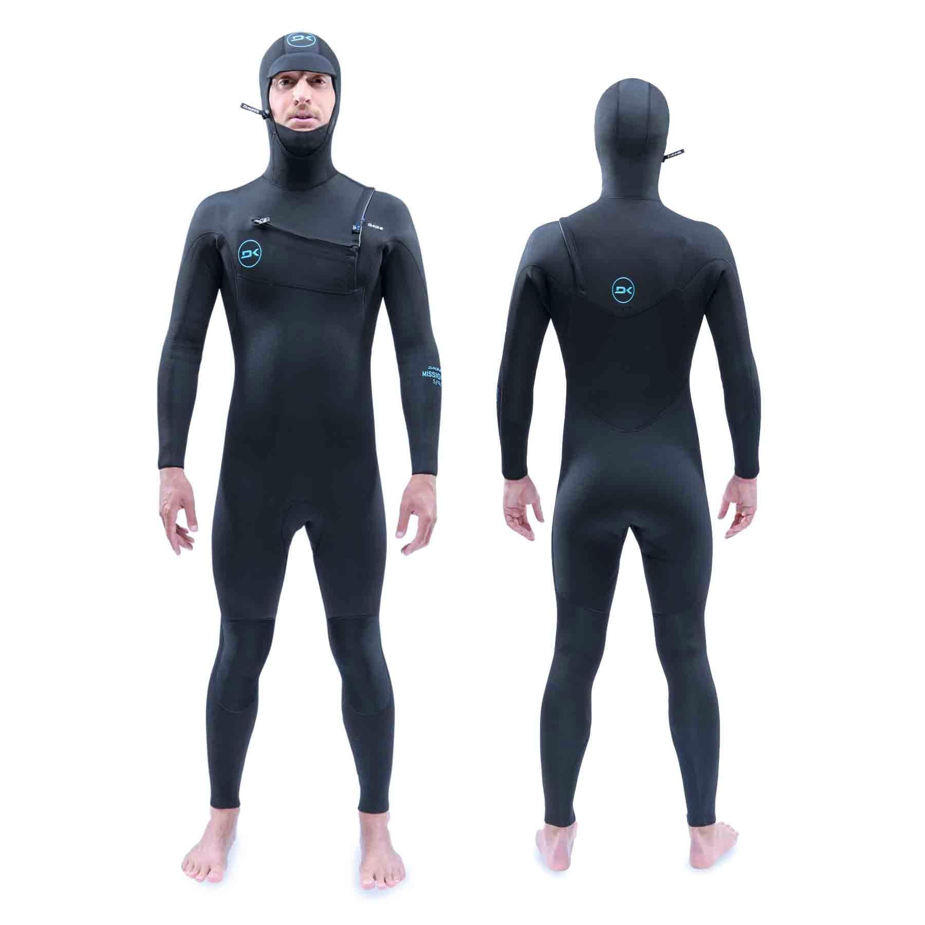 Dakine Mission Chest-Zip Hooded 6/5/4mm Men's Wetsuit 2023 S2AS