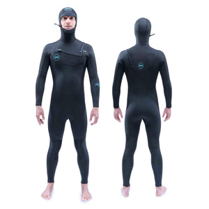 Dakine Mission Chest-Zip Hooded 6/5/4mm Men's Wetsuit 2023 S2AS