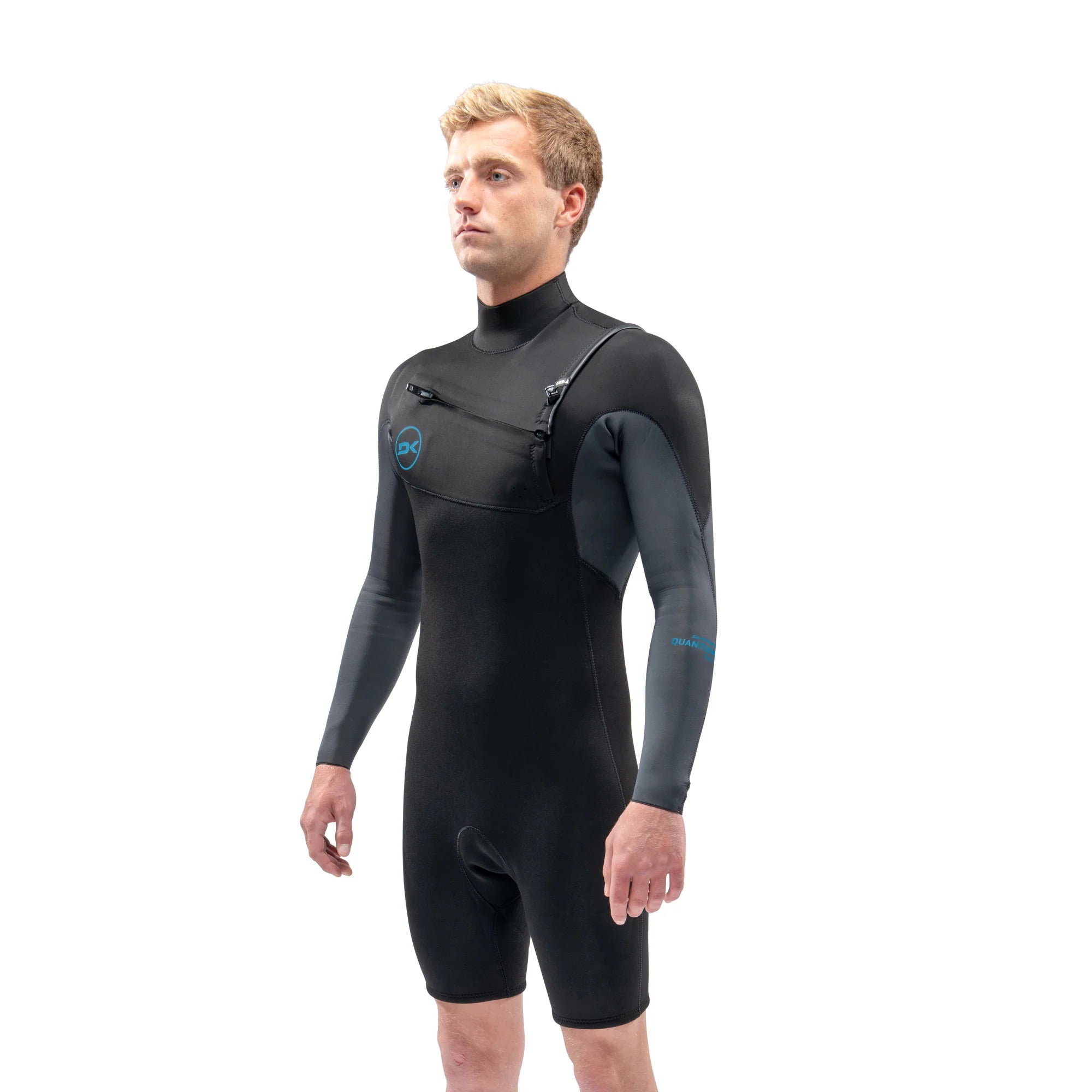 Dakine Quantum Chest-Zip 2/2mm Men's Shorty Wetsuit 2023 S2AS