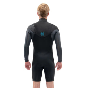 Dakine Quantum Chest-Zip 2/2mm Men's Shorty Wetsuit 2023 S2AS