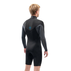 Dakine Quantum Chest-Zip 2/2mm Men's Shorty Wetsuit 2023 S2AS