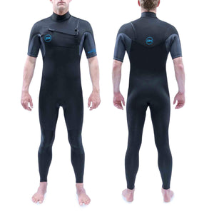 Dakine Quantum Chest-Zip 3/2mm Men's Short Sleeved Full Wetsuit S2AS