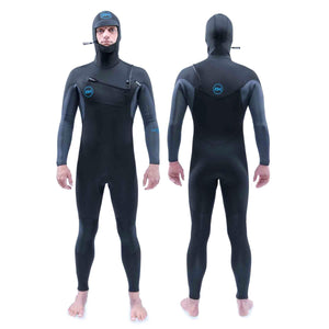 Dakine Quantum Chest-Zip Hooded 5/4/3mm Men's Wetsuit 2023 S2AS