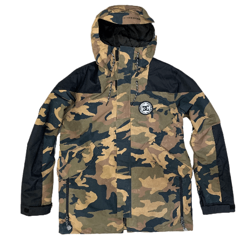 Dc camo snowboard jacket best sale