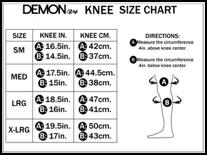 Demon Knee Soft Cap Pro Snowboarding Knee Pad S2AS