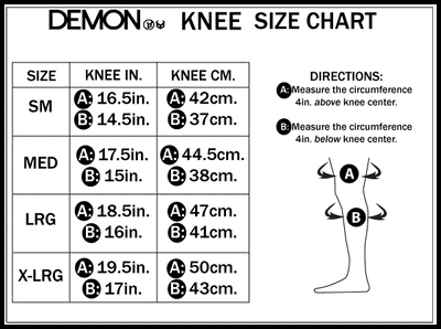 Demon Knee Soft Cap Pro Snowboarding Knee Pad Demon