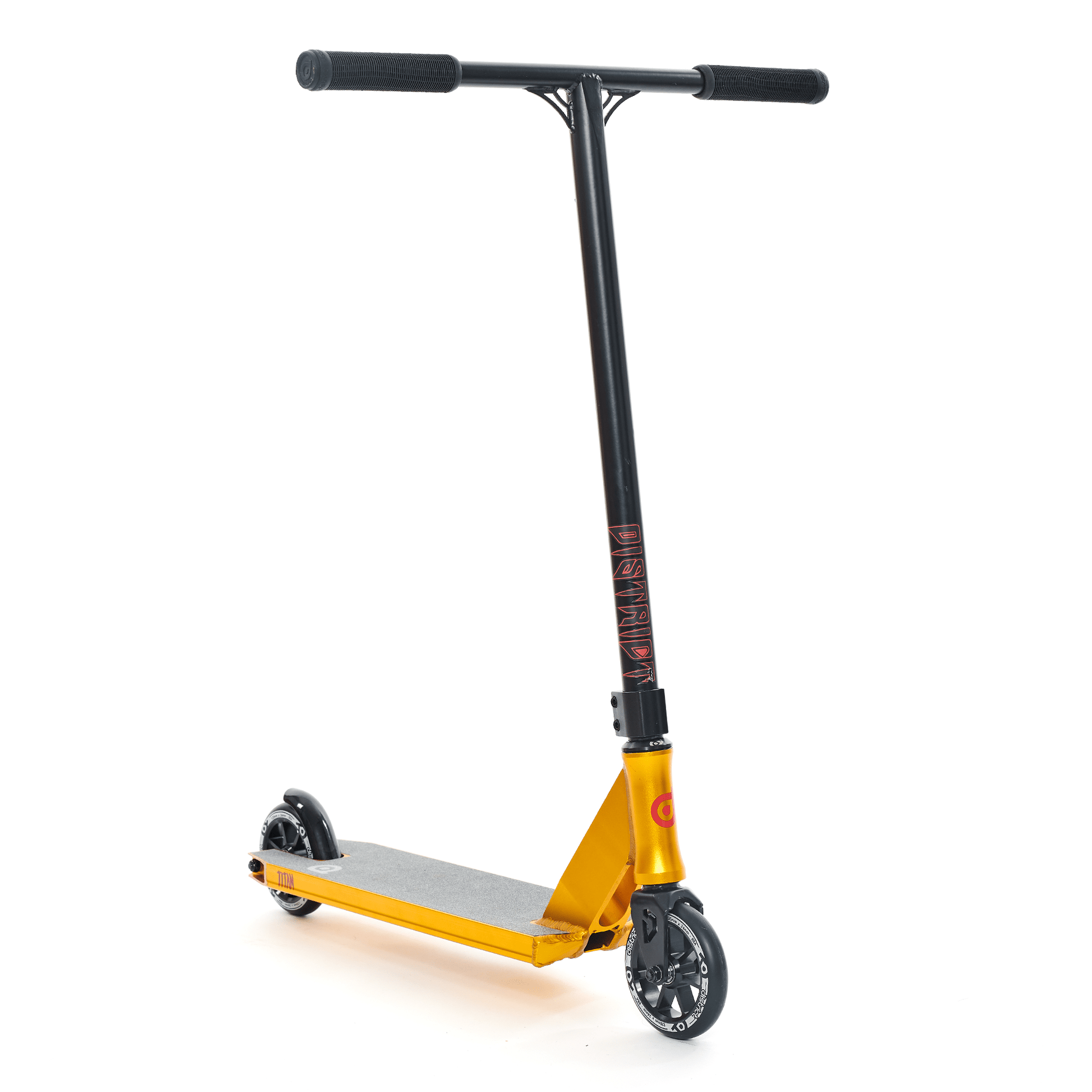 District Titan Complete Scooter - Ano Gold / Black S2AS