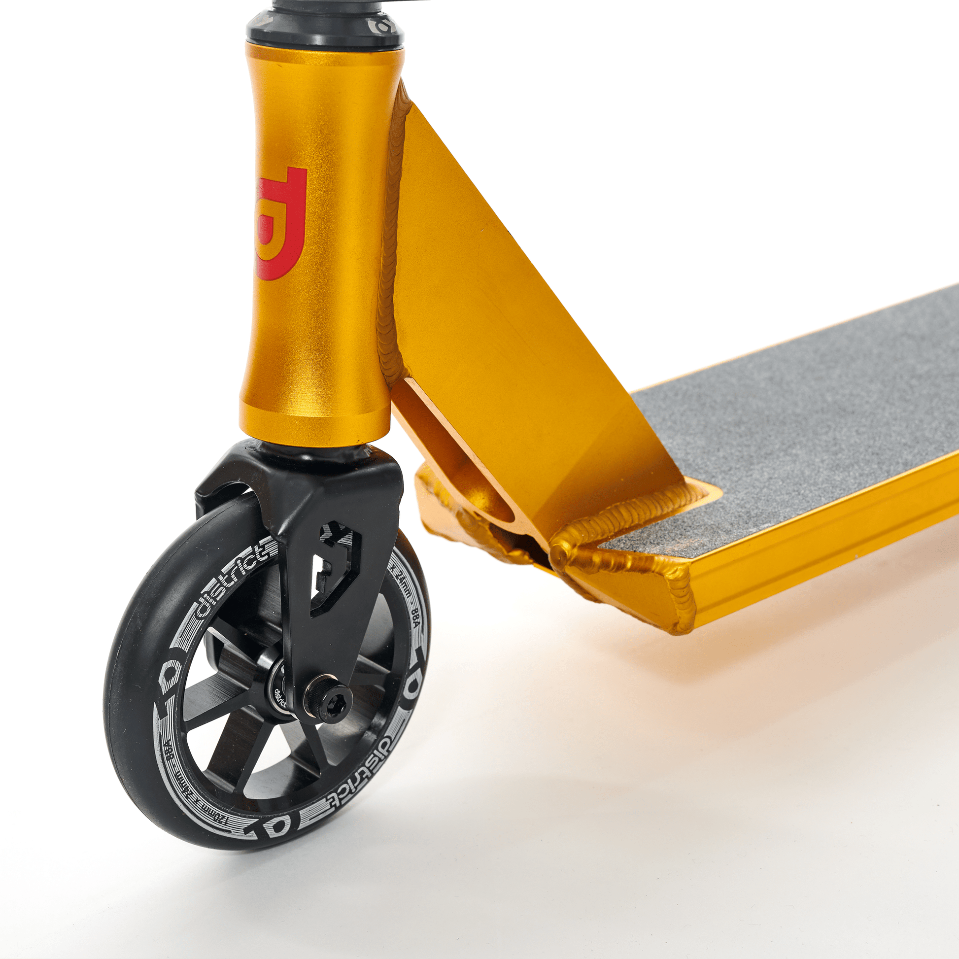 District Titan Complete Scooter - Ano Gold / Black S2AS