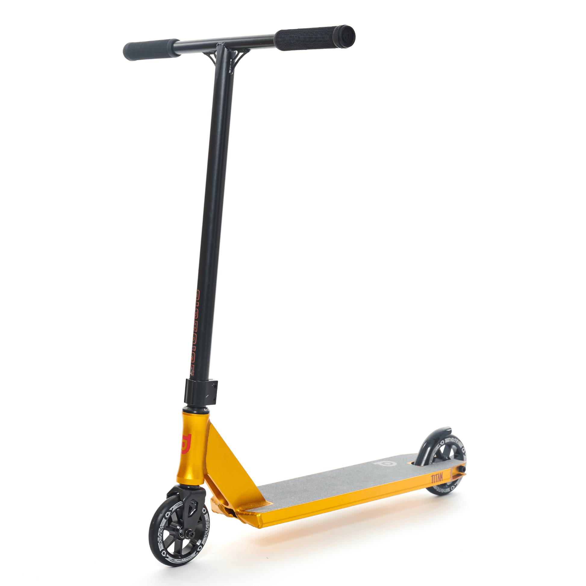 District Titan Complete Scooter - Ano Gold / Black S2AS