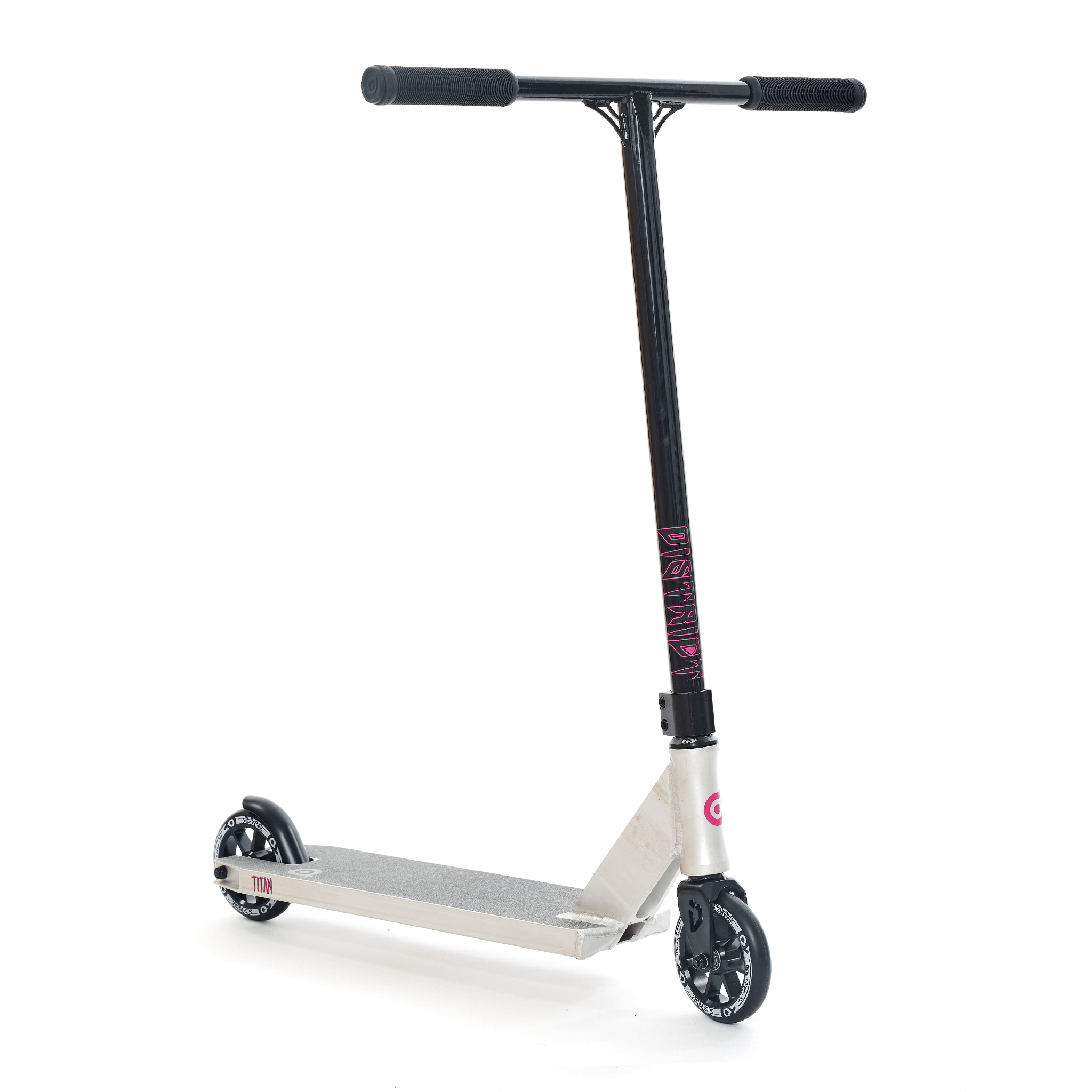 District Titan Complete Scooter - Raw / Black S2AS