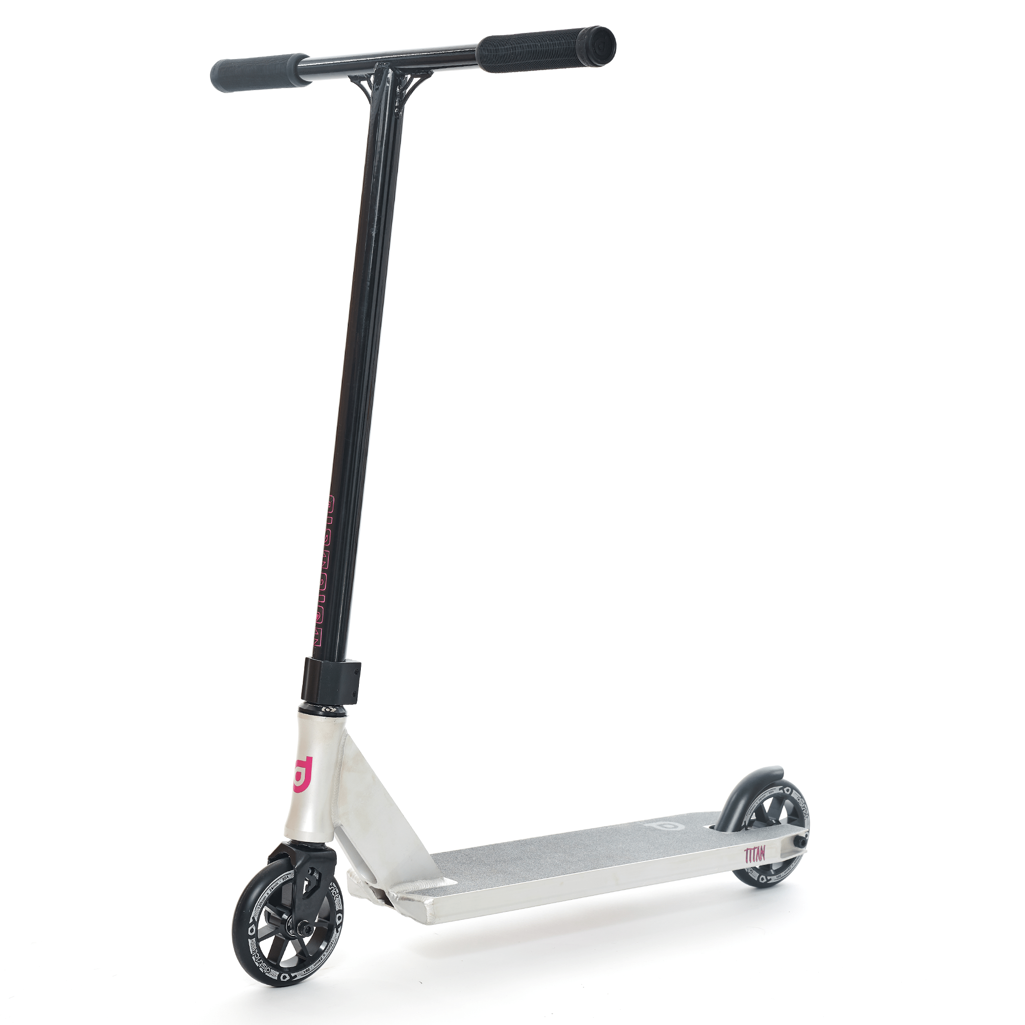 District Titan Complete Scooter - Raw / Black S2AS