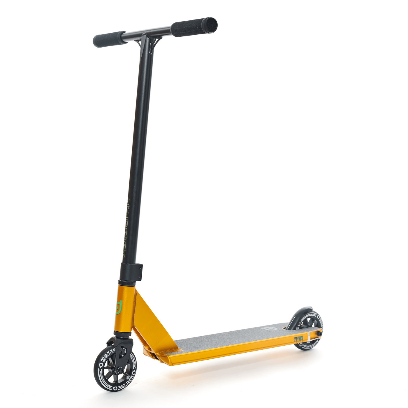 District Titus Complete Scooter - Ano Gold / Black S2AS