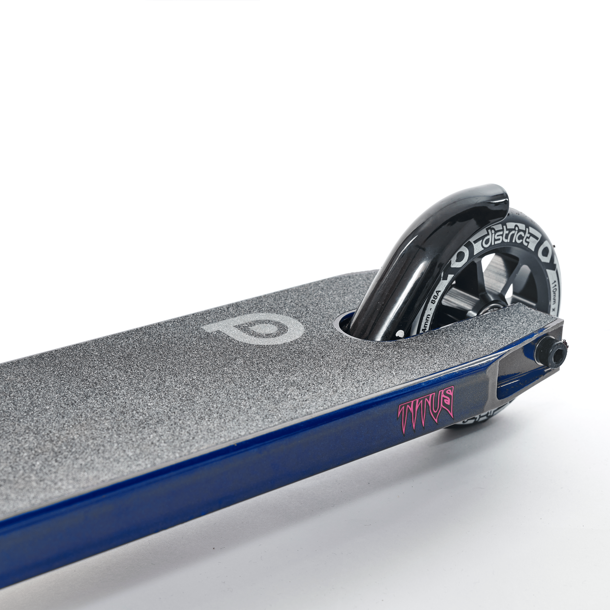 District Titus Complete Scooter - Gloss Blue / Black S2AS