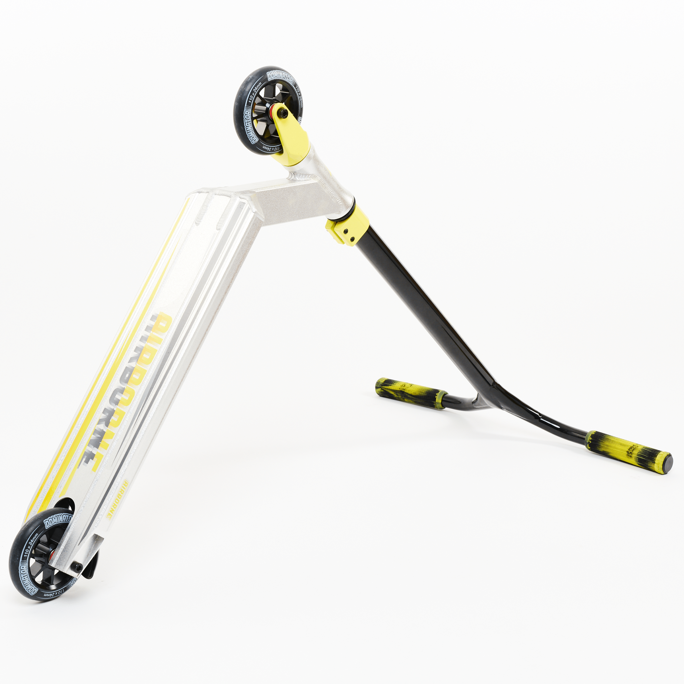 Dominator Airborne Complete Scooter - Anodised Silver / Black S2AS